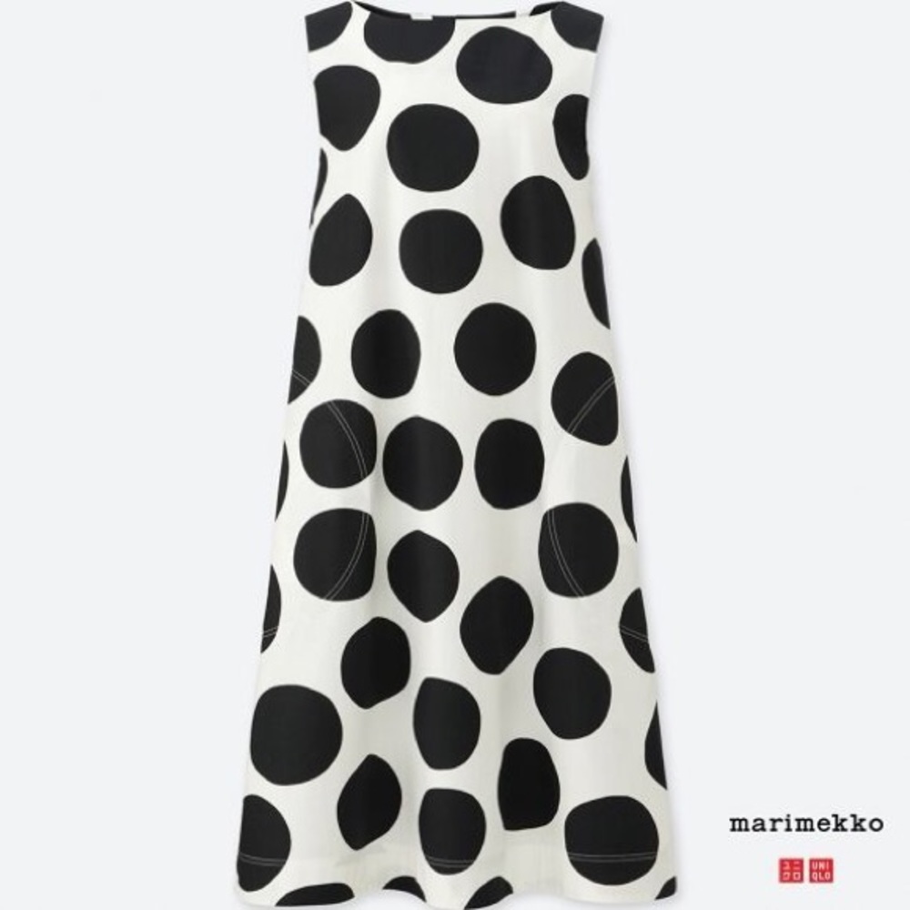 Uniqlo x Marimekko polka dot dress